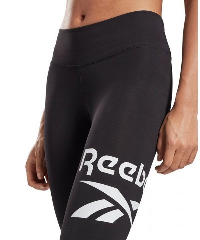 Plus Size Identity Training Pull-On Logo Leggings Black $14.96 Pants