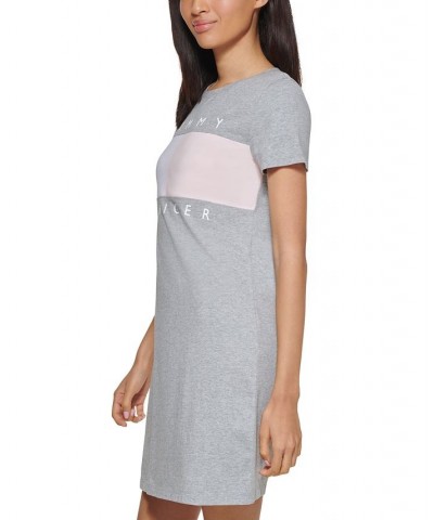 Women's Flag Logo Dress Stone Grey Heather $20.85 Dresses