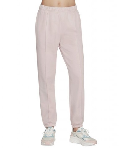 Women's Skechsweats Diamond Delightful Jogger Pants Pink $16.74 Pants