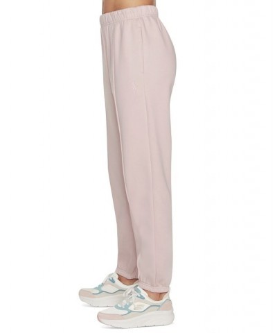 Women's Skechsweats Diamond Delightful Jogger Pants Pink $16.74 Pants