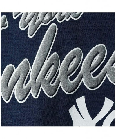 Women's Navy New York Yankees Marcie Tank Top Navy $32.99 Tops