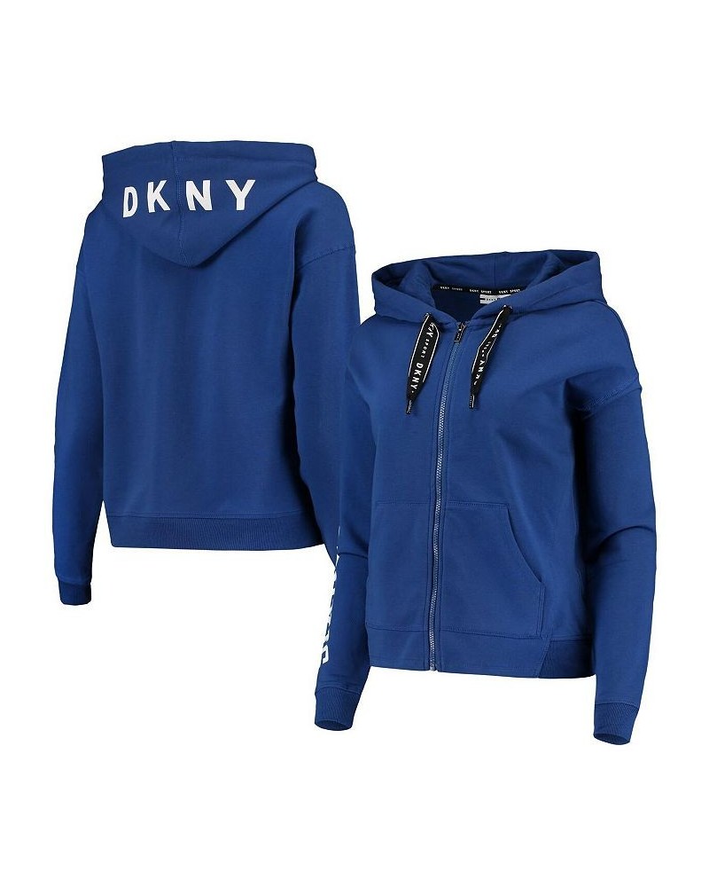 Women's Royal Philadelphia 76ers Zoey Full-Zip Hoodie Royal $42.24 Sweatshirts